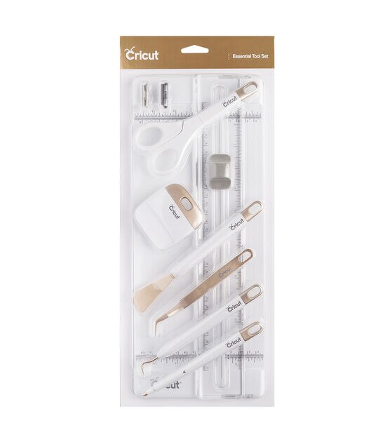 Cricut 9pc Gold Trimmer & Tools