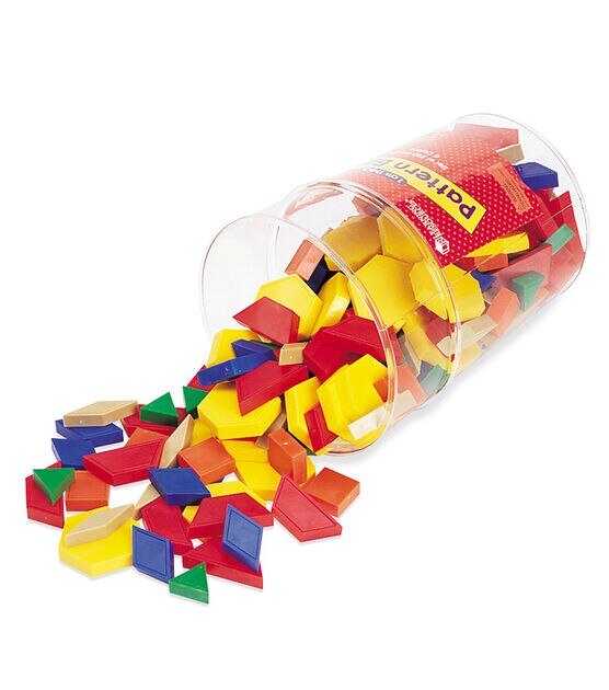 Learning Resources 250ct Plastic Pattern Blocks