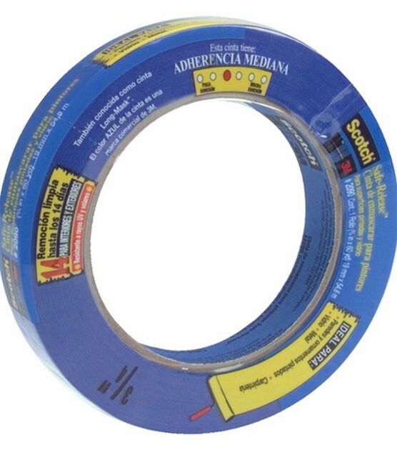 ScotchBlue Safe Release Painter's Tape 0.75''x60 yds Blue