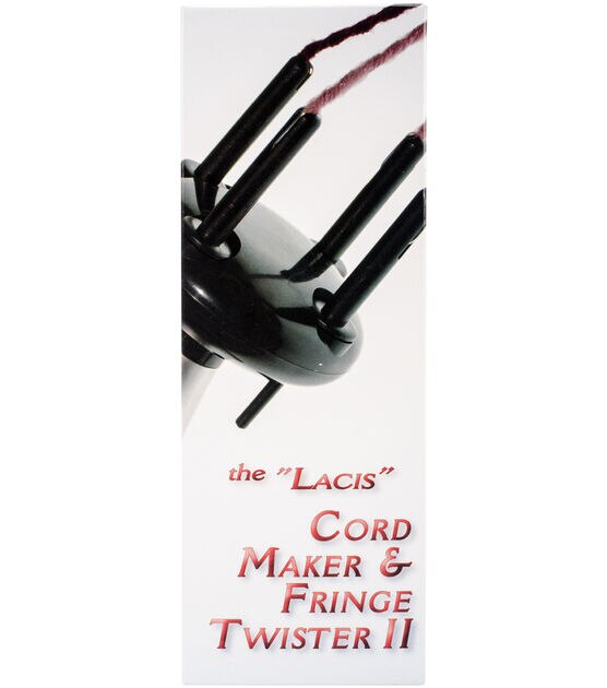 Lacis Cord Maker & Fringe Twister II 2 4 Ply