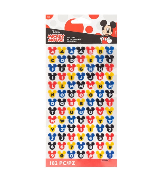 American Crafts Stickers Mickey Ears