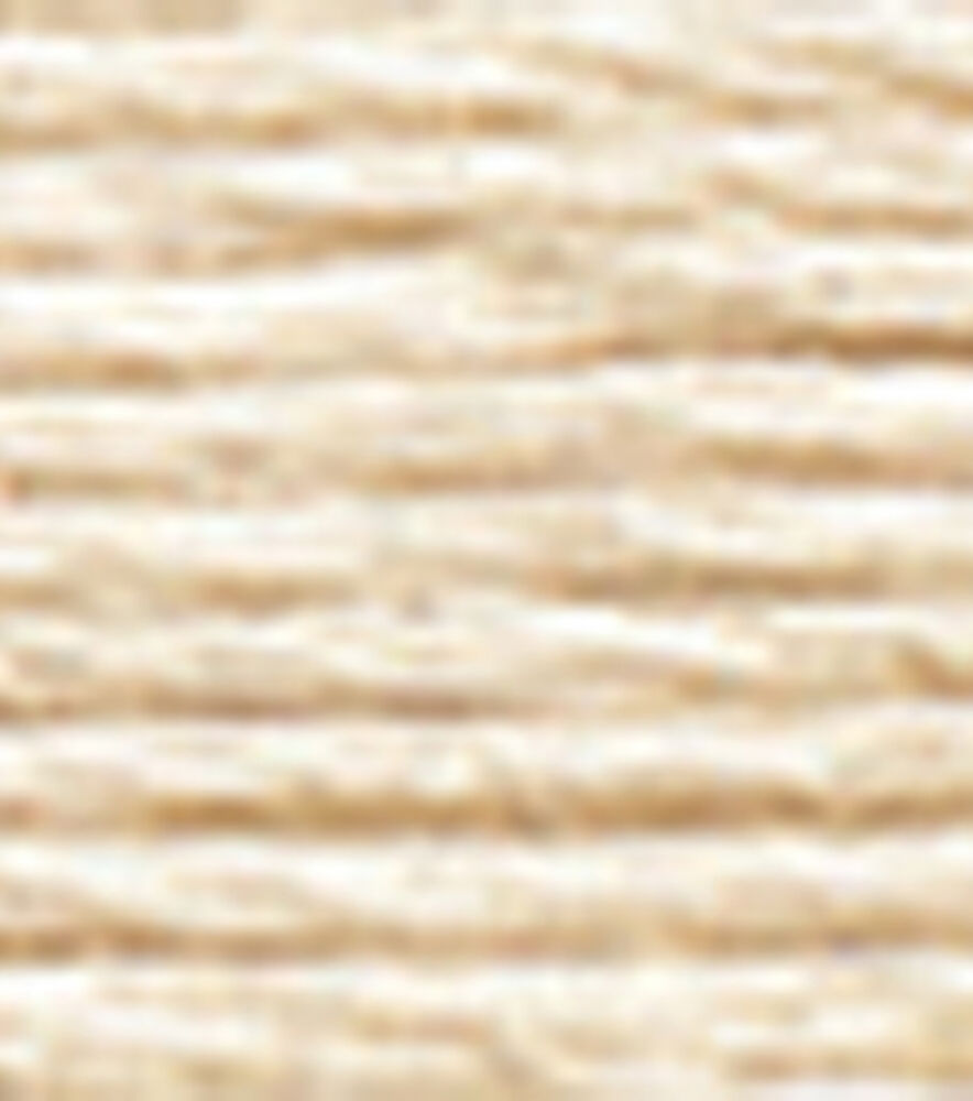 DMC 131yd Pearl Size 12 Cotton Balls Thread, Ecru, swatch, image 1