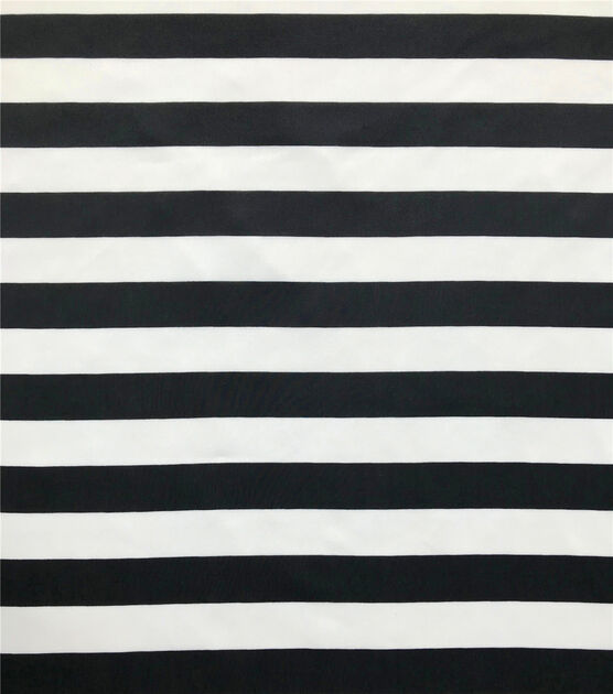 The Witching Hour Costume Knit Fabric Black White Stripe, , hi-res, image 2