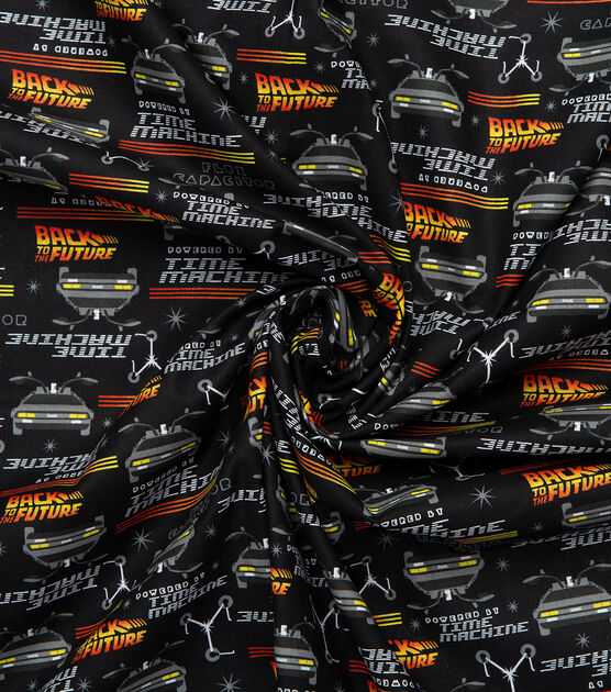 Back to the Future Flux Capacitor Pop Culture Cotton Fabric