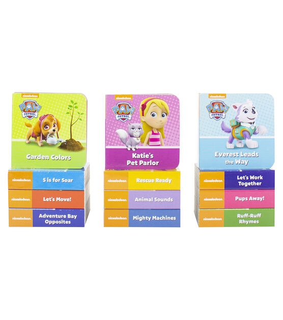 Pi Kids 12ct Paw Patrol Girl My First Library Board Books, , hi-res, image 3