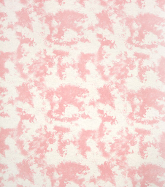 Light Pink Tie Dye  Super Snuggle Flannel Fabric