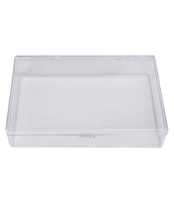 The Beadsmith Clear Plastic Organzier 6x4x1.25