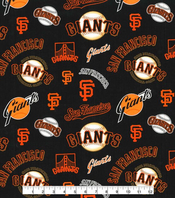 Fabric Traditions Cooperstown San Francisco Giants Cotton Fabric, , hi-res, image 2