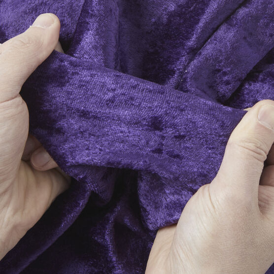 Crushed Panne Velvet Fabric by Glitterbug, , hi-res, image 12