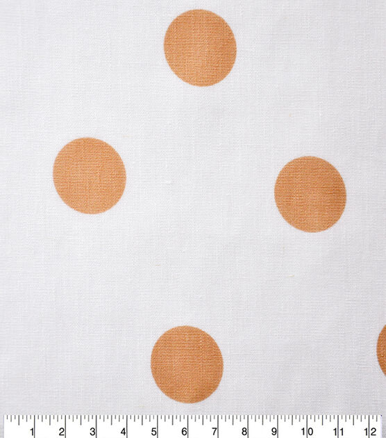Lyocell Linen Polka Dot Fabric, , hi-res, image 1
