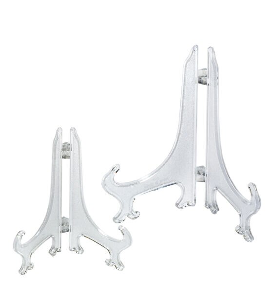 Tripar 5 Frosted Acrylic Plate Stand (62-1205)