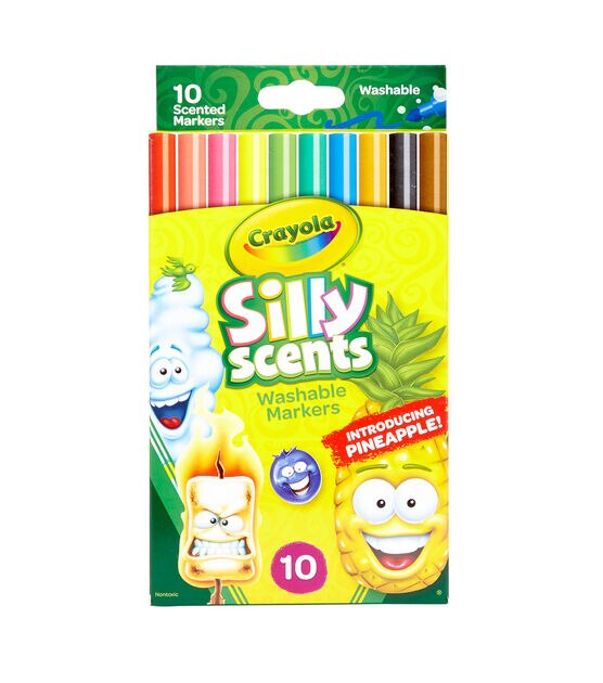 Crayola Silly Scents Fine Line Markers 10 Pkg