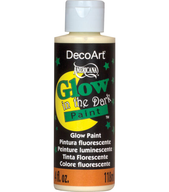 Glow In The Dark Paint 4oz Glo Green