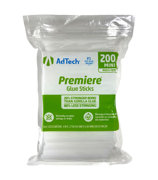 AdTech 200ct Premiere Mini Hot Glue Sticks