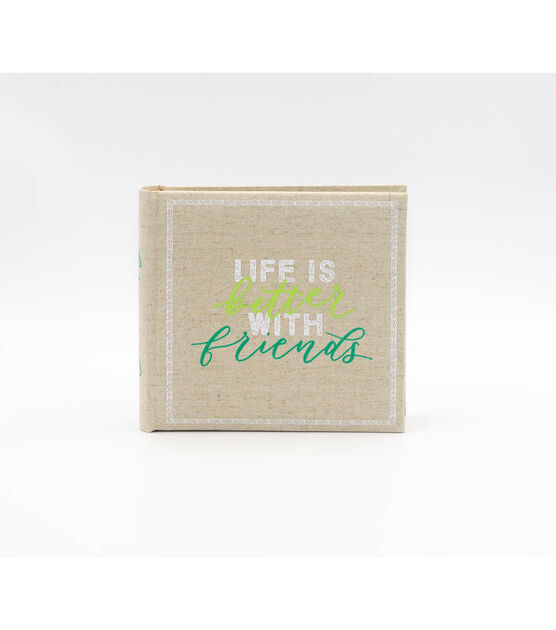 9.5" x 8.5" Life is Better With Friends Photo Album by Park Lane