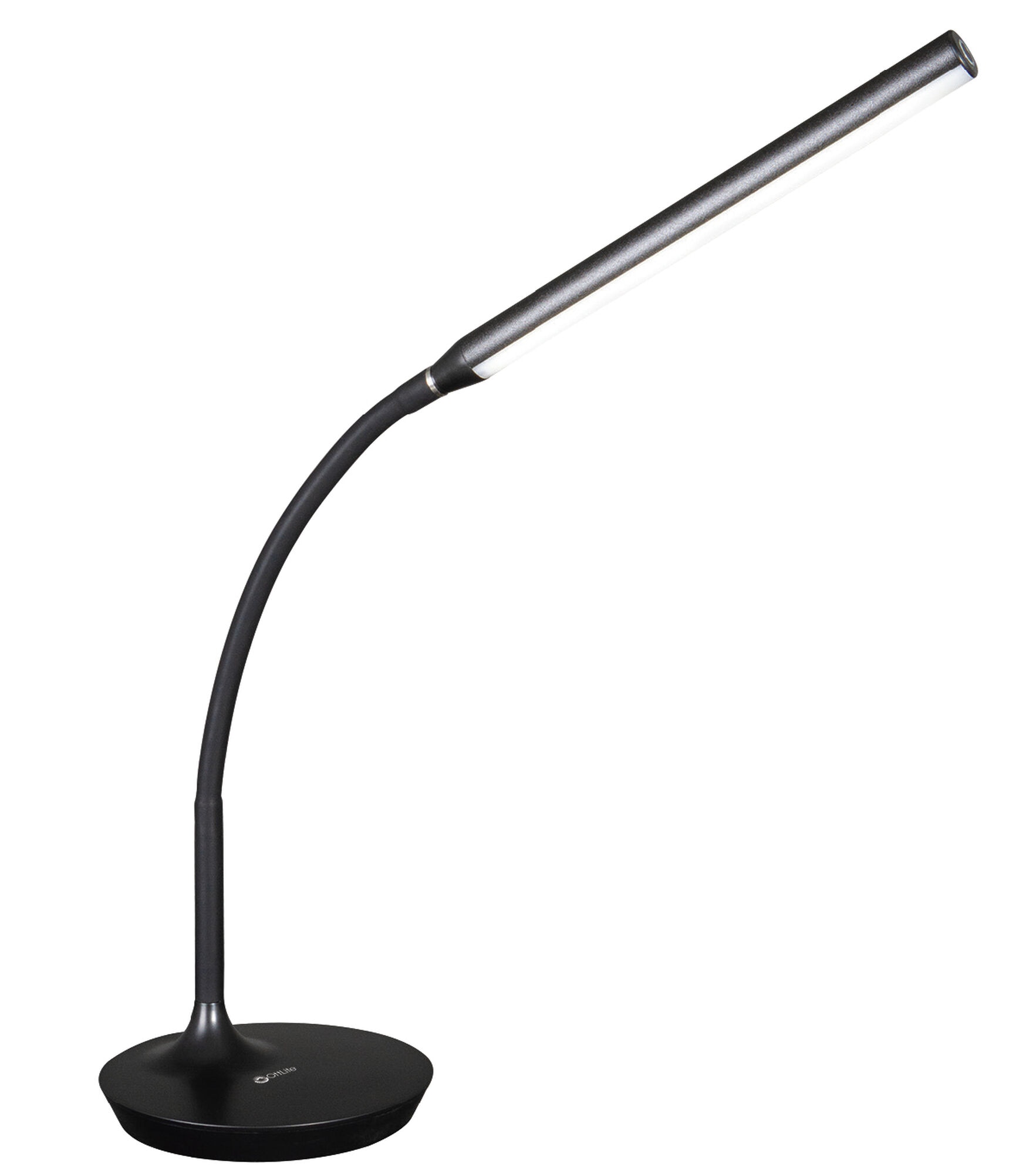 OttLite 27" LED Adjustable Extended Reach Desk Lamp, Black, hi-res