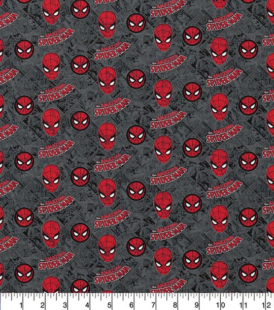 Marvel Amazing Spiderman Cotton Fabric