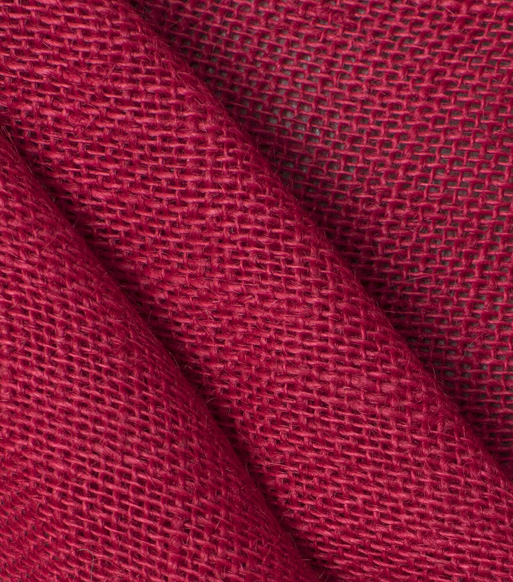 Burlap Fabric 44'', Red, hi-res