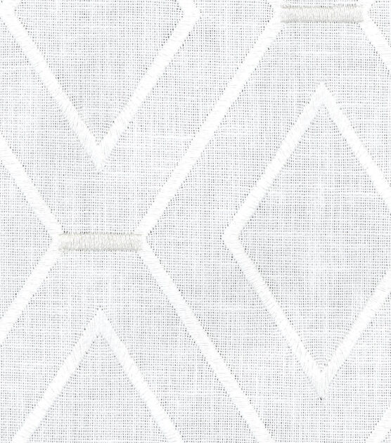 Waverly Upholstery Fabric 54'' Frost Diamond Duo, , hi-res, image 2
