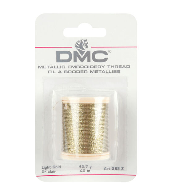 DMC Metallic Embroidery Thread Gold or Silver