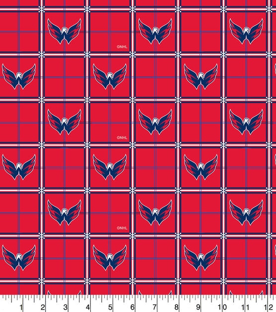 Washington Capitals Flannel Fabric Logos in Boxes, , hi-res, image 2