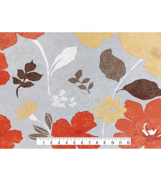 Ambrosia Equinox Grey Cotton Canvas Fabric, , hi-res, image 4