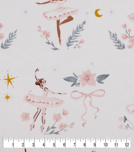 Ballerina Small Main Soft & Minky Nursery Fabric, , hi-res, image 3