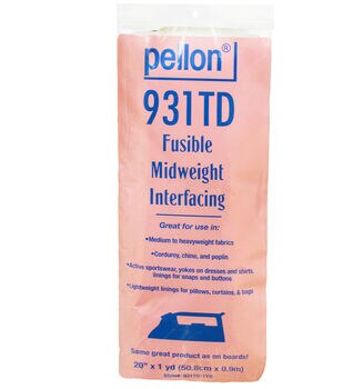 Pellon Shape-Flex Fusible Interfacing Black SF101B 25yd - Modern