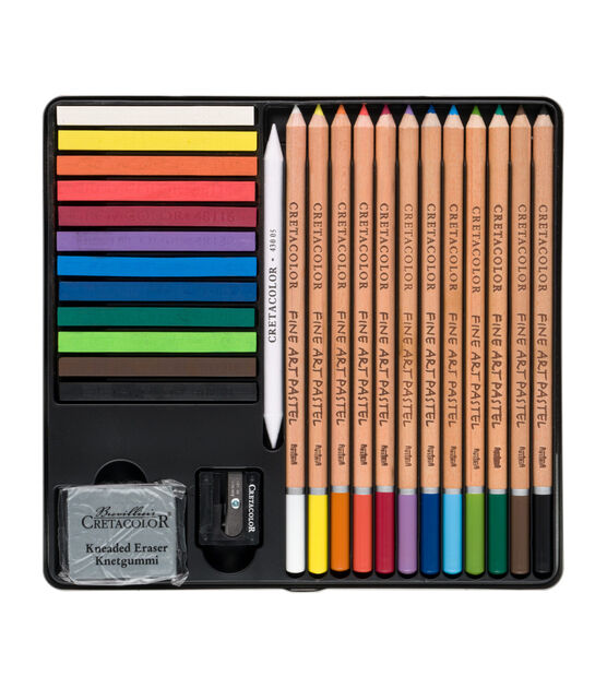 Cretacolor Fine Art Pastel Pencil Set - Set of 12 Colors