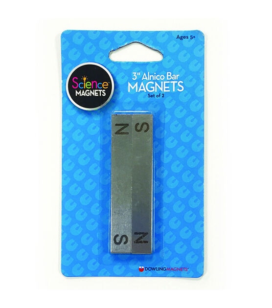 Dowling Magnets 3" Alnico Bar Magnets 2pk