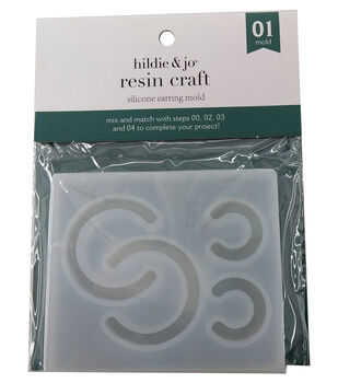 4ct Silicone Resin Mold Tubes by hildie & jo