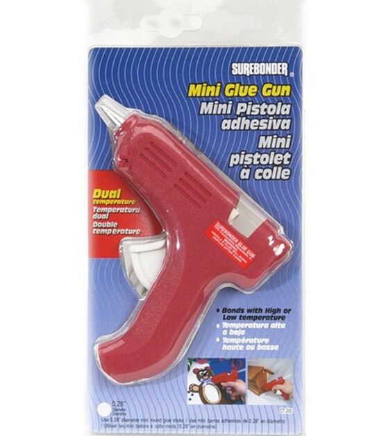 Mini Dual Temp Glue Gun with  Trigger
