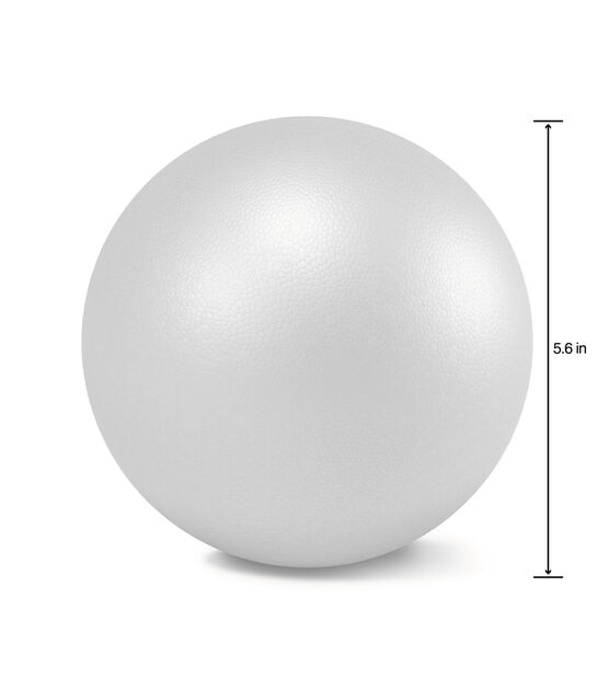 6" Smooth Foam Ball, , hi-res, image 2