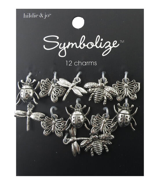 12ct Silver Bug Charms by hildie & jo