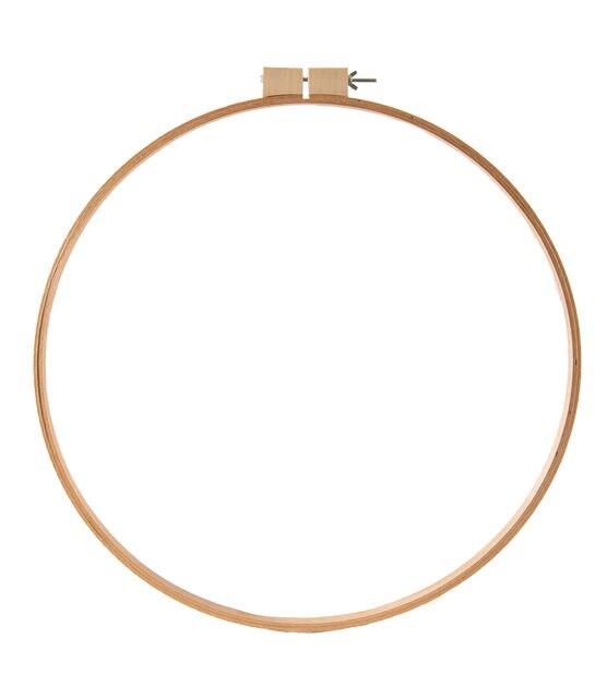 Wooden Embroidery Hoop 12 Extra Large Embroidery Hoop Solid Wooden Hoop  Embroidery Ring Hoop for Embroidery Cross Stitch Hoop -  Israel