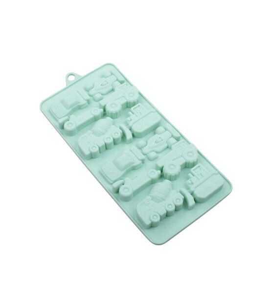4" x 9" Silicone Trucks Candy Mold by STIR, , hi-res, image 4