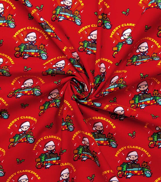 Hello Kitty & Trees Christmas Cotton Fabric