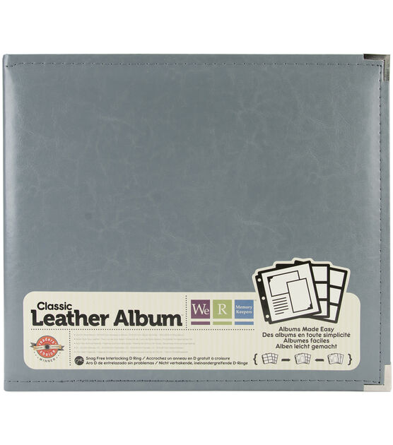 We R Memory Keepers Classic Leather 3 Ring Album