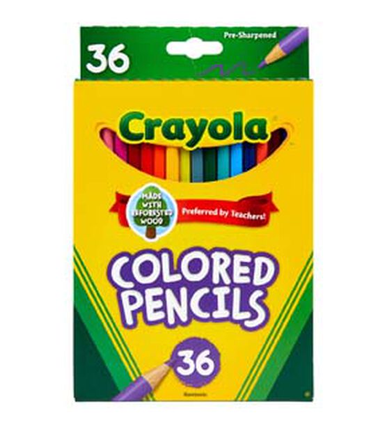 Crayola 36ct Bright Long Colored Pencils