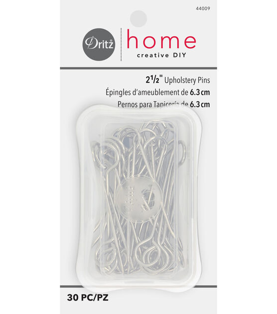 Dritz Home 2-1/2" Upholstery Pins, 30 pc