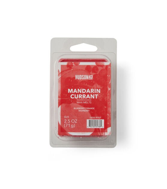2.5oz Mandarin Currant Scented Wax Melts by Hudson 43