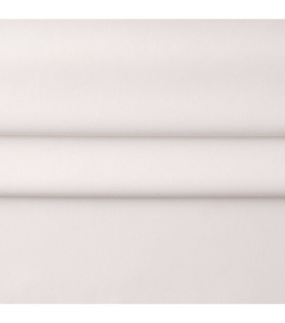 Bright White Stretch Satin Fabric by Casa Collection, , hi-res, image 2