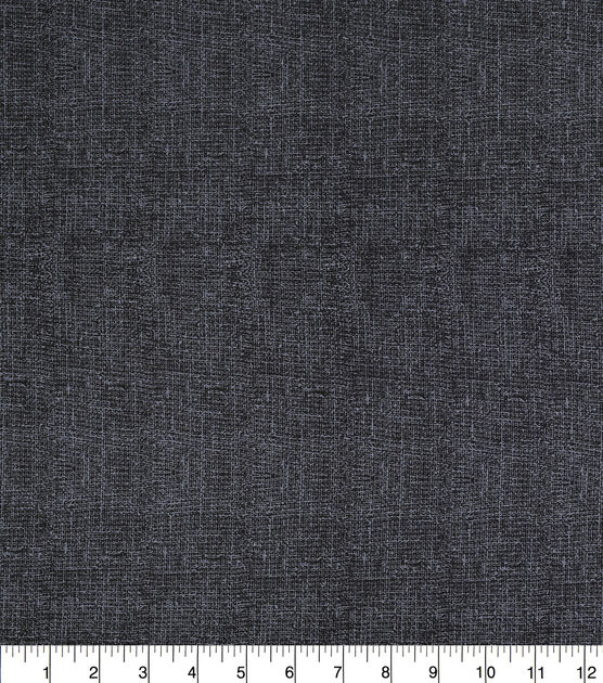 Black Burlap Texture Quilt Cotton Fabric by Keepsake Calico