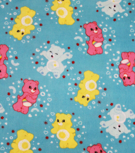 Care Bears Fleece Fabric All Over, , hi-res, image 2