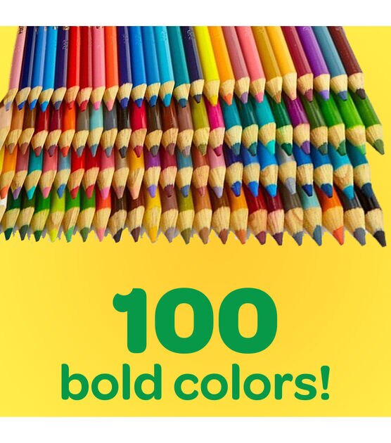  Crayola Adult Colored Pencil Set (100ct), Premium Coloring  Pencils For Adult Coloring Books, Holiday Gift for Teens & Adults, Stocking  Stuffer : Toys & Games