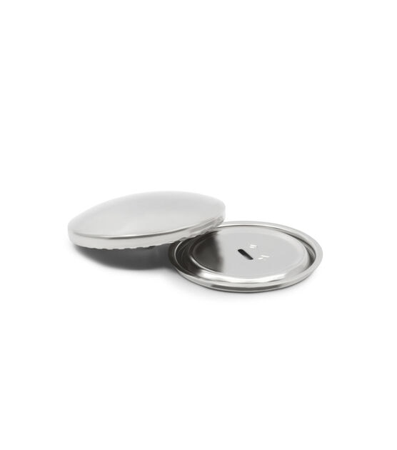Dritz 1-1/8" Half Ball Cover Buttons, 3 pc, Nickel, , hi-res, image 7