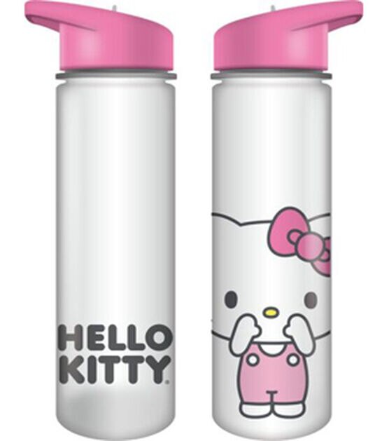 Valentine's Day 24oz Plastic Water Bottle - Hello Kitty
