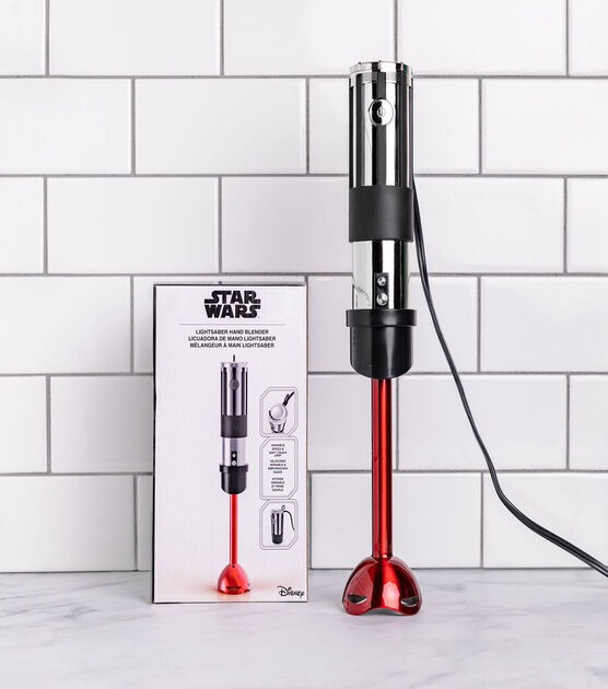Uncanny Brands Star Wars Darth Vader Lightsaber Hand Blender, , hi-res, image 4