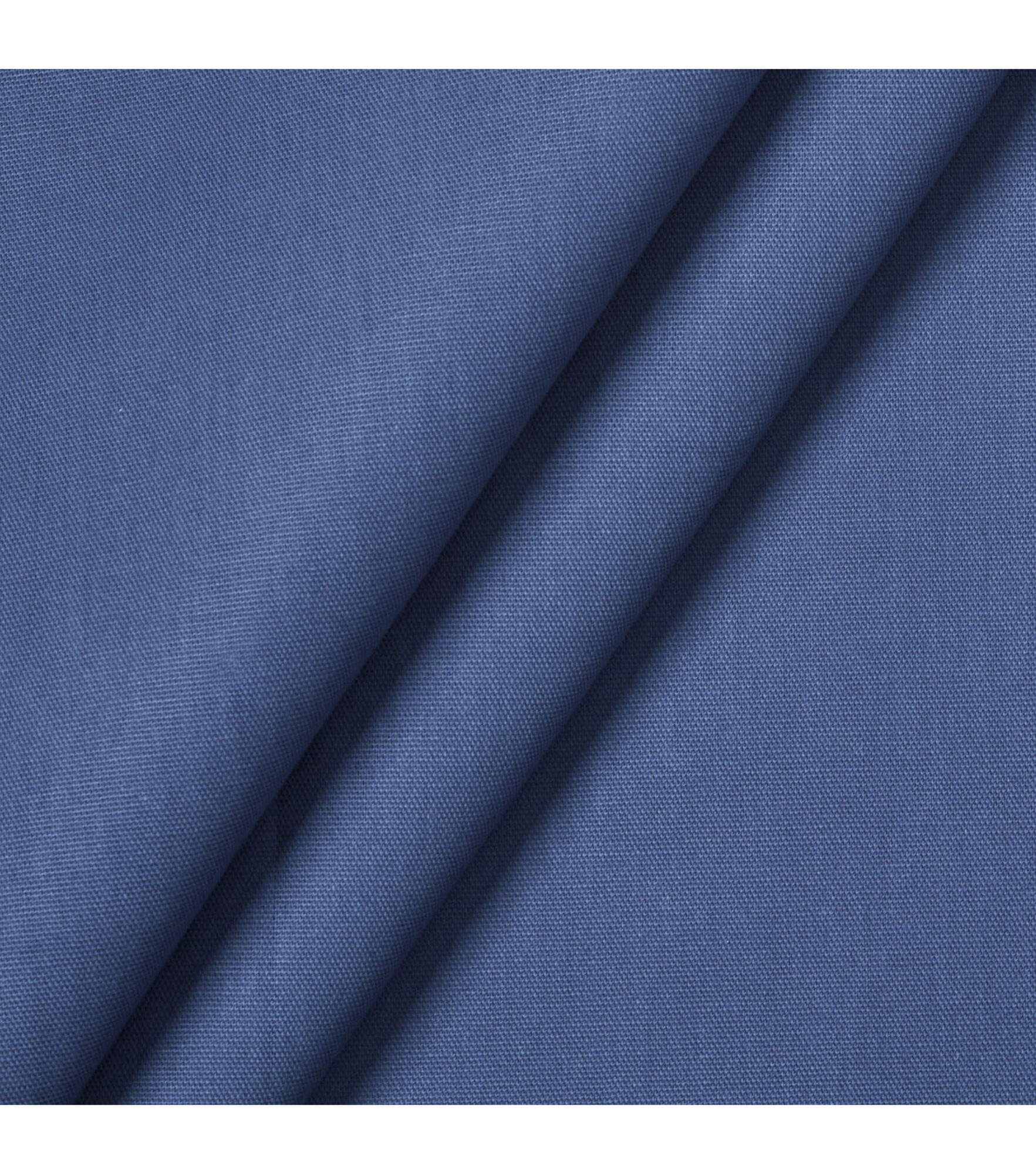 Cotton Canvas Fabric, Indigo, hi-res