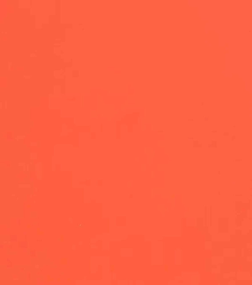 Symphony Broadcloth Polyester Blend Fabric  Solids, Red Orange, swatch